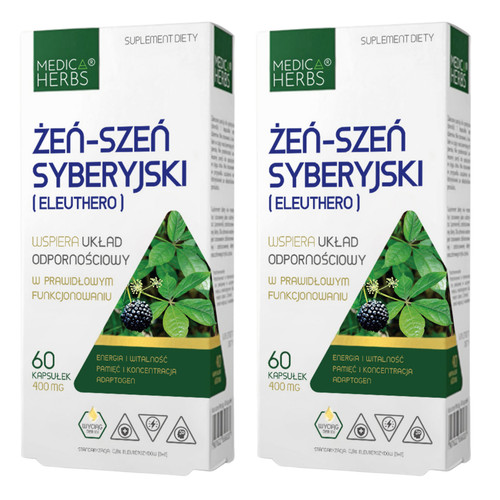 Eleuterococco 400mg 120 - eleuterococco,